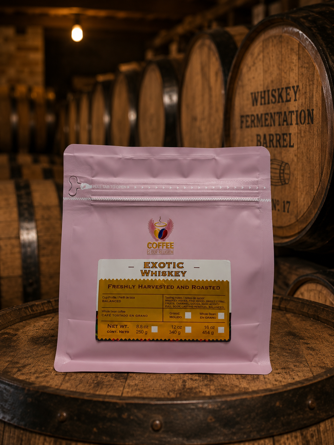 Exotic Whiskey Coffee Caldas 