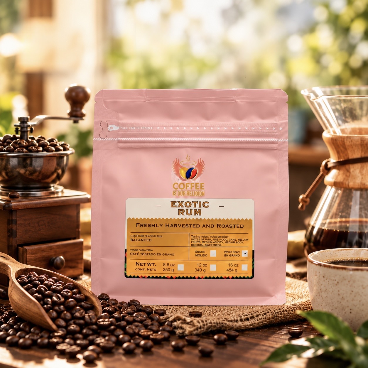 Caldas EXOTIC RUM Coffee  