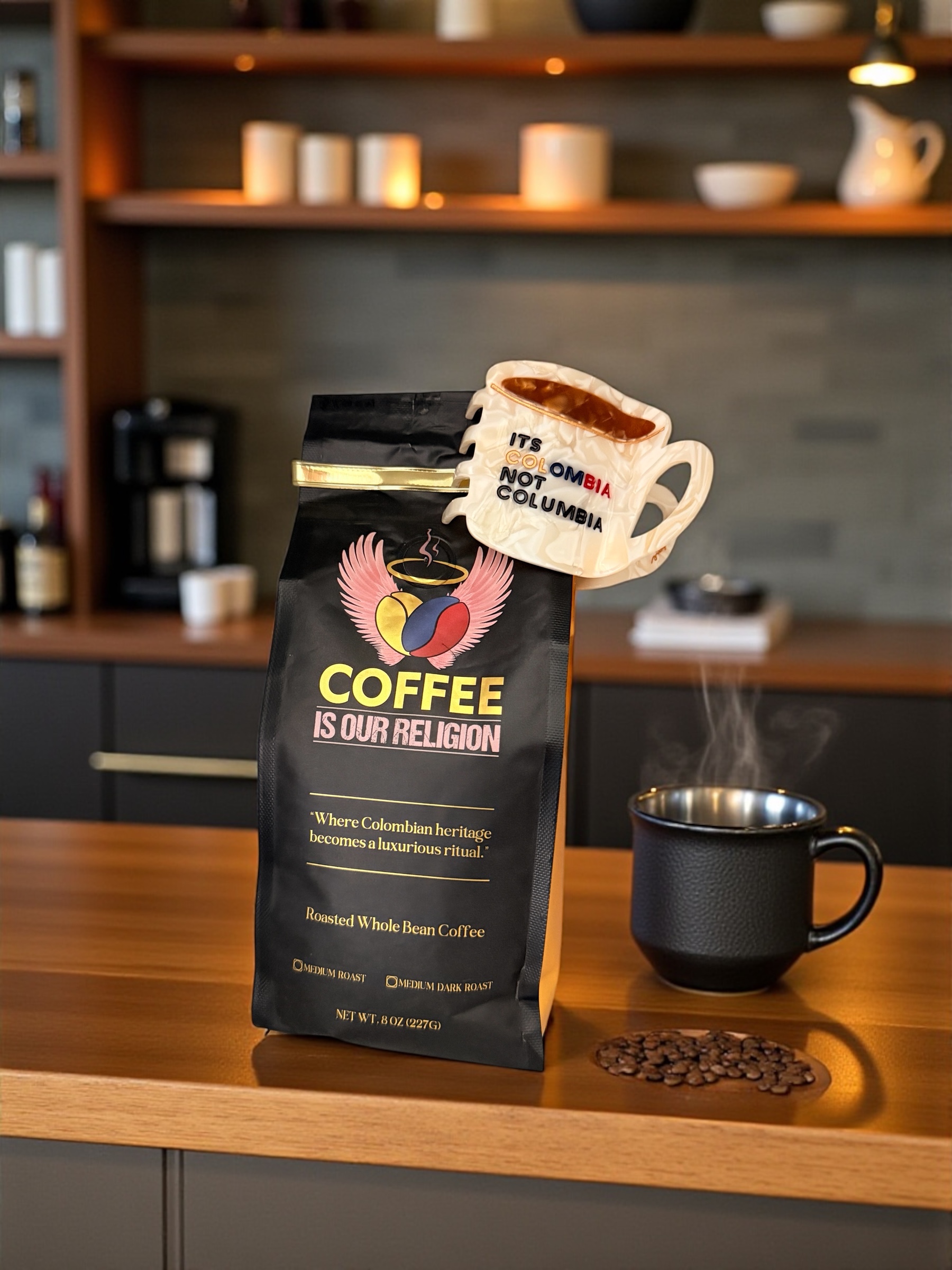 Coffee & Hair Clip Kit