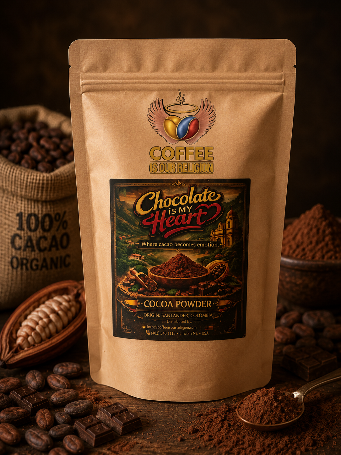 Organic Cacao Powder 